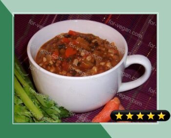 Lentil and Barley Soup recipe
