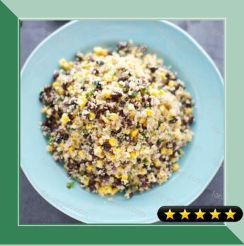 Quinoa, Corn and Black Bean Salad recipe