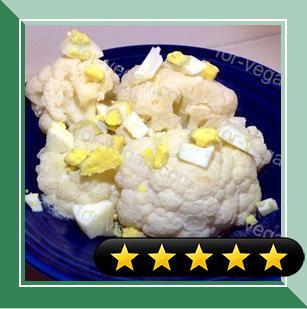 Grandma's Lemon Cauliflower Side Dish recipe