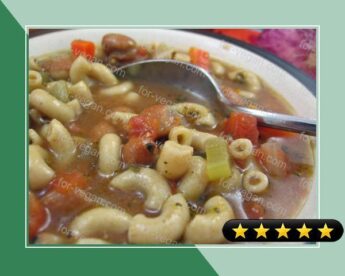 Easy Vegetable Minestrone Soup recipe