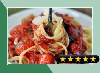 Roasted Balsamic Vegetable Pasta Sauce recipe