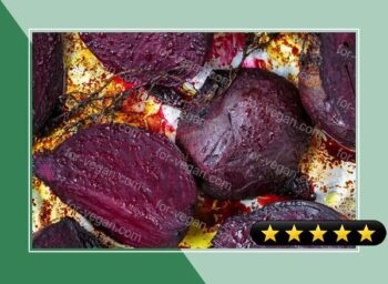 Balsamic Roasted Beets with Thyme recipe