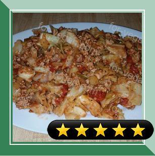 'Unstuffed' Cabbage with a Kick recipe