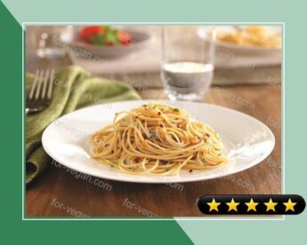 Spaghettini With Garlic, Red Pepper & Extra Virgin Olive Oil recipe