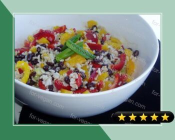 Caribbean Rice and Black Bean Salad recipe
