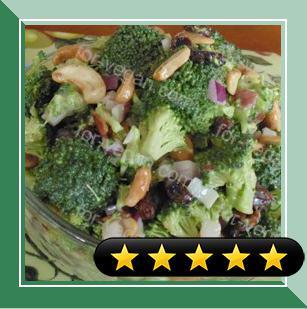 Sweet and Savory Broccoli Salad recipe