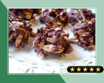 Chocolate Almond Hay Stacks recipe
