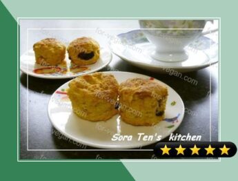 Okara (Soy Pulp) and Kabocha Squash Scones recipe