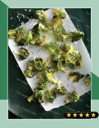 Roasted Brussels Sprout Chips recipe