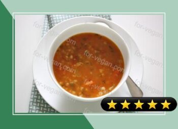 Vegetable Barley Soup recipe