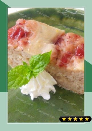 3 Ingredient Low-Cal Strawberry Jam Cake recipe
