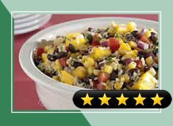 Black Bean and Mango Rice Salad recipe