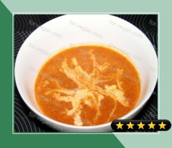 Roasted Red Bell Pepper Soup recipe