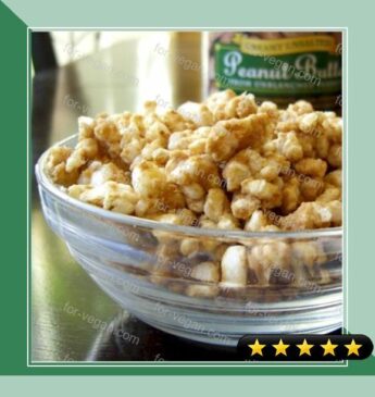Peanut Butter Cinnamon Rice Cake Crumbles (or Popcorn) recipe